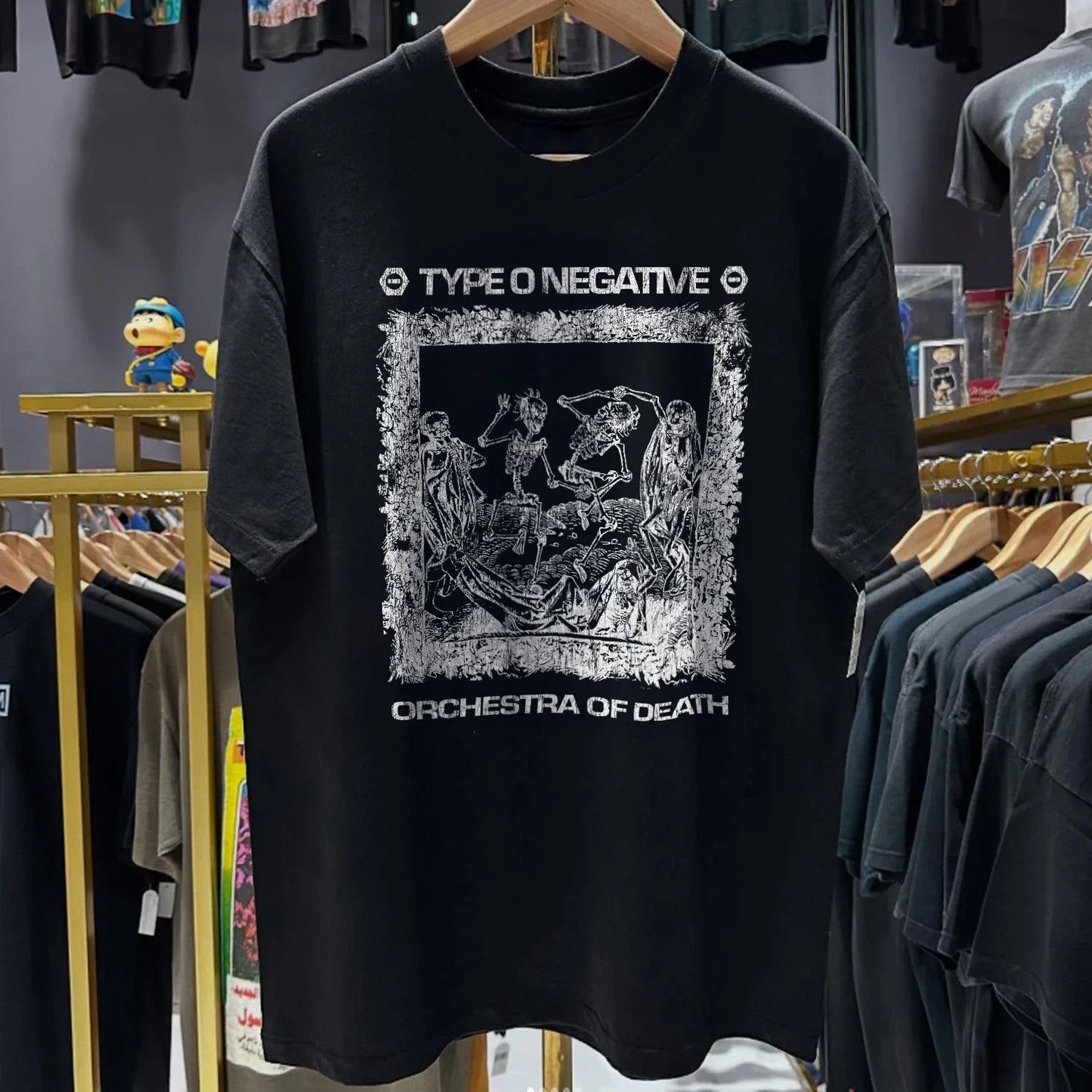 90s Type O Negative Orchestra Of Death 3113 Promo T-Shirt Black XXL Unisex T-shirt, Sweatshirt, Hoodie, Long Sleeve Tee - T-Shirt, Sweatshirt, Hoodie