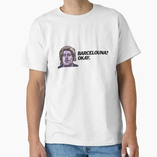 Barcelouna? Okay - Drachenlord Pixelart Meme  T-Shirt Made in US/AUS Size S-2XL Unisex T-shirt, Sweatshirt, Hoodie, Long Sleeve Tee - T-Shirt, Sweatshirt, Hoodie