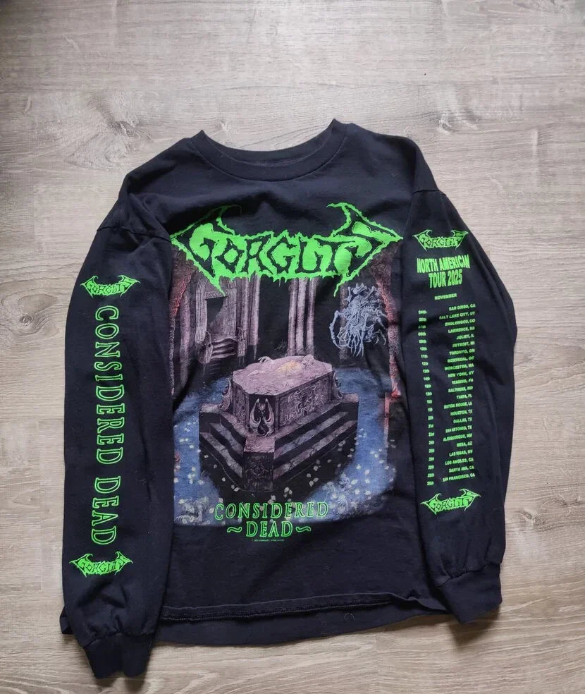 Gorguts longsleeve Unisex T-shirt, Sweatshirt, Hoodie, Long Sleeve Tee - T-Shirt, Sweatshirt, Hoodie