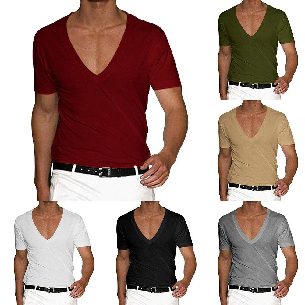 Male T-Shirt T-Shirt Tee Tops Bodybuilding Comfortable Elastic Fitness Unisex T-shirt, Sweatshirt, Hoodie, Long Sleeve Tee - T-Shirt, Sweatshirt, Hoodie