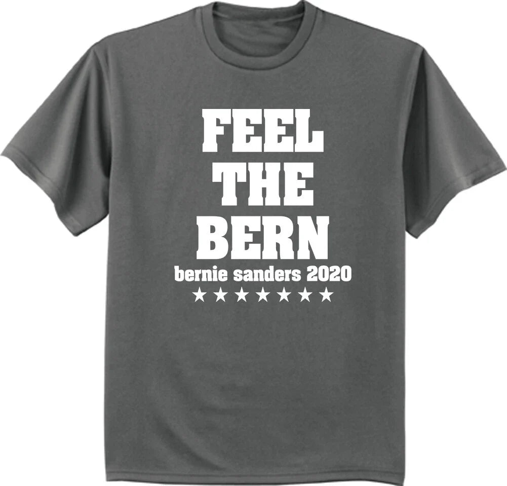 Bernie Sanders 2020 T-shirt Mens Graphic Tee Bernie for President Feel the Bern Unisex T-shirt, Sweatshirt, Hoodie, Long Sleeve Tee - T-Shirt, Sweatshirt, Hoodie