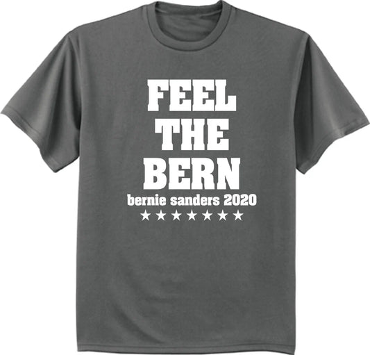 Bernie Sanders 2020 T-shirt Mens Graphic Tee Bernie for President Feel the Bern Unisex T-shirt, Sweatshirt, Hoodie, Long Sleeve Tee - T-Shirt, Sweatshirt, Hoodie
