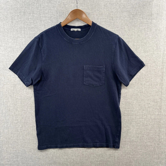 Alex Mill T Shirt Mens Small Blue Navy Pocket Short Sleeve Minimalist Adult Unisex T-shirt, Sweatshirt, Hoodie, Long Sleeve Tee - T-Shirt, Sweatshirt, Hoodie
