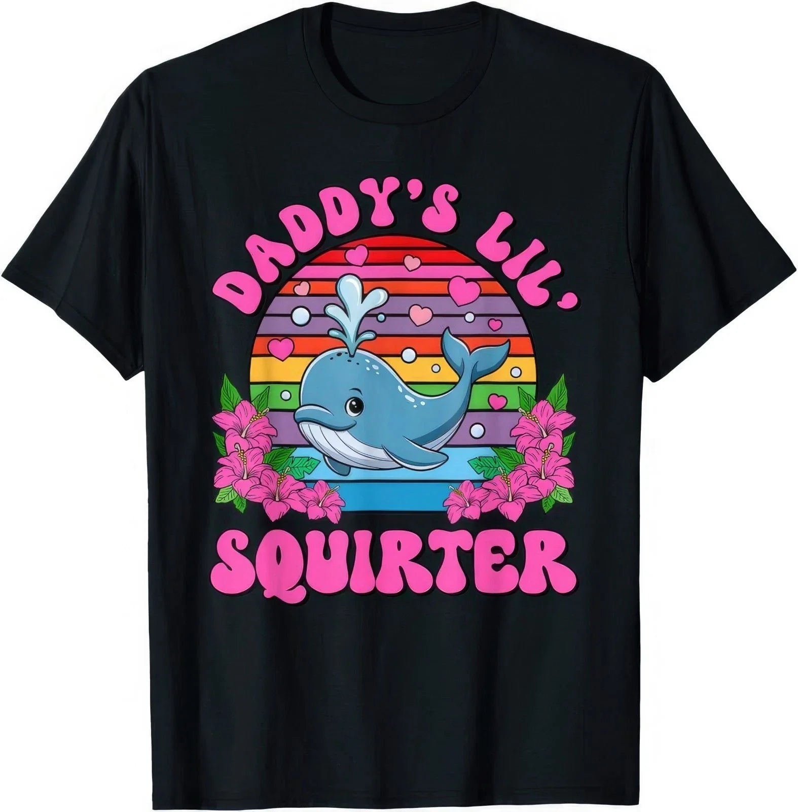 Daddy's Lil Squirter Funny Joke Rude Embarrassing Naughty Humour Gift T Shirt Unisex T-shirt, Sweatshirt, Hoodie, Long Sleeve Tee - T-Shirt, Sweatshirt, Hoodie