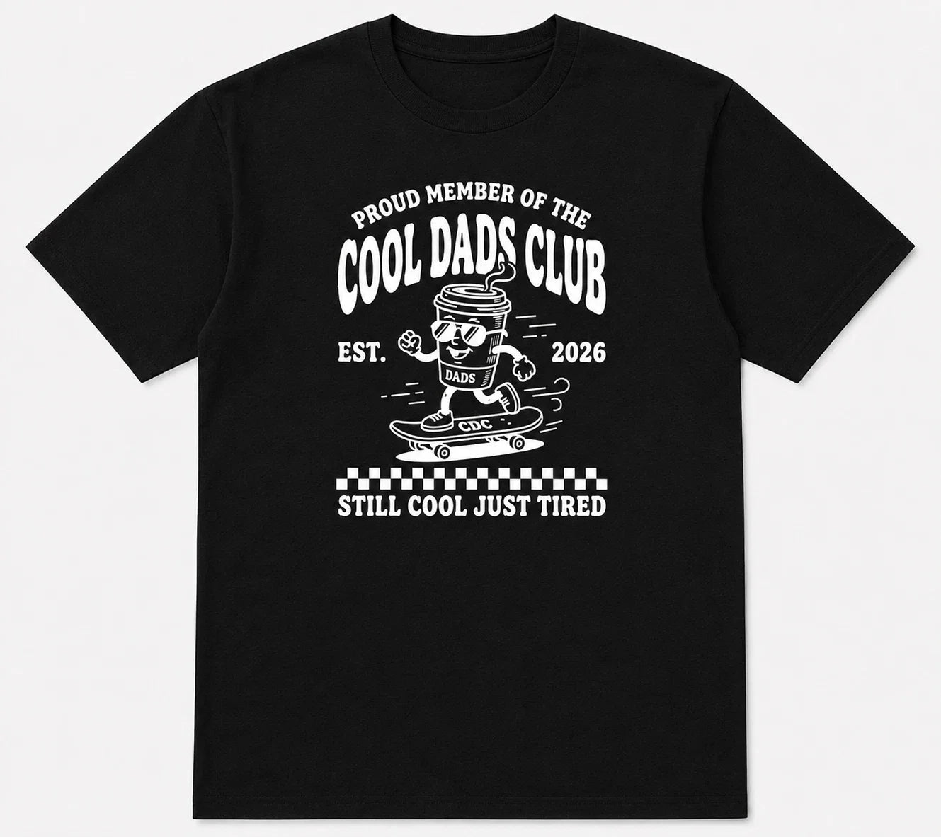 Promoted to Dad 2026 T-Shirt Cool Dads Club Graphic Tee Father Day Gift For New Unisex T-shirt, Sweatshirt, Hoodie, Long Sleeve Tee - T-Shirt, Sweatshirt, Hoodie