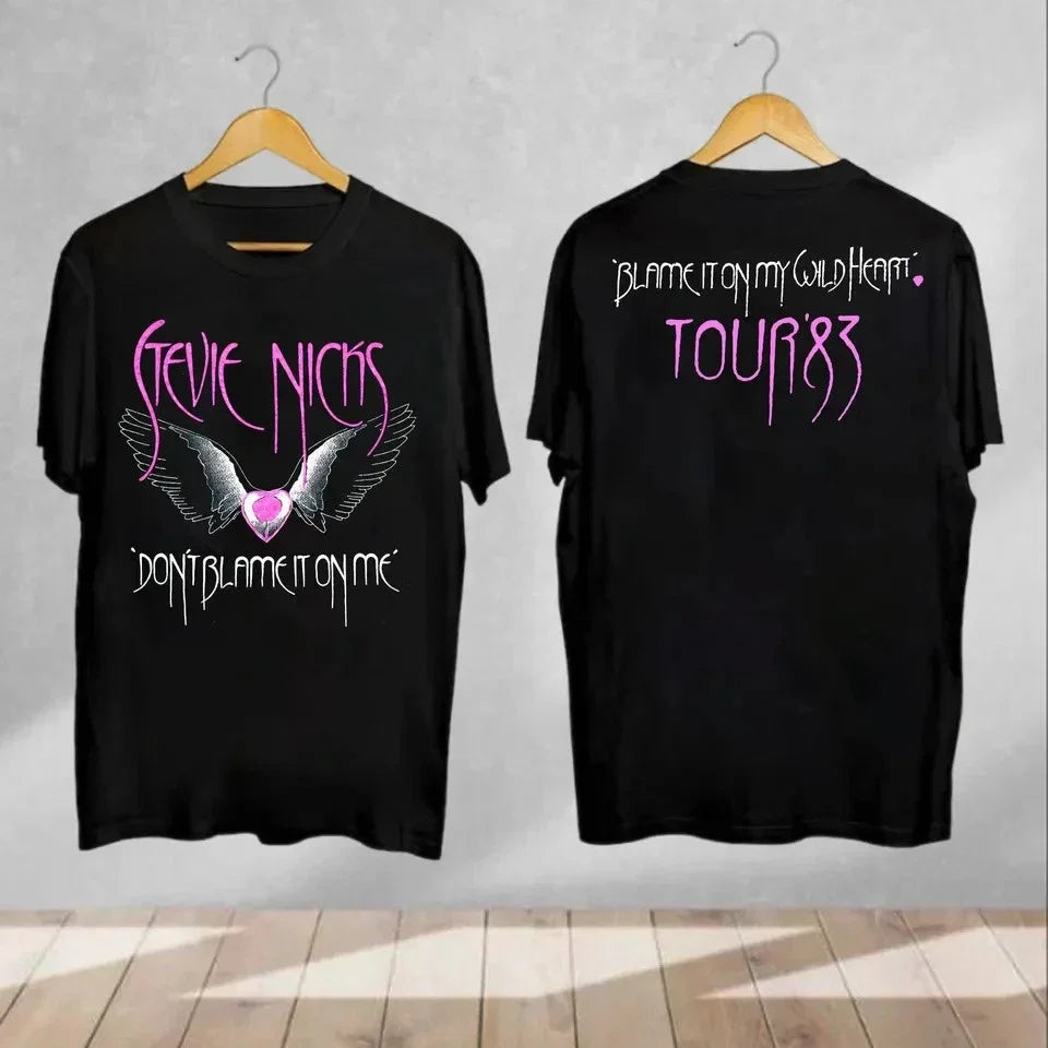 Vintage 1983 Stevie Nicks Don't Blame It On Me Tour T-Shirt, Stevie Nicks Unisex T-shirt, Sweatshirt, Hoodie, Long Sleeve Tee - T-Shirt, Sweatshirt, Hoodie