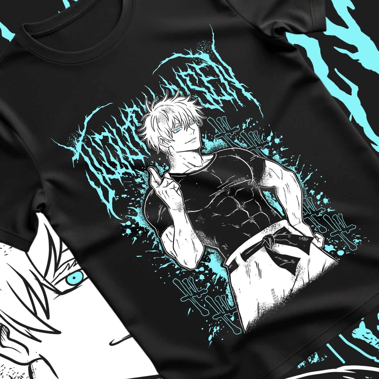 Jujutsu Kaisen T-Shirt, Anime Horror Tee, Gojo Satoru Shirt, Funny Gift  Shirt. Unisex T-shirt, Sweatshirt, Hoodie, Long Sleeve Tee - T-Shirt, Sweatshirt, Hoodie