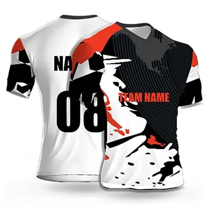 Custom Team Jersey Shirt Personalized Name Number Sport T Shirt Men Women Unisex sports jersey product view 1