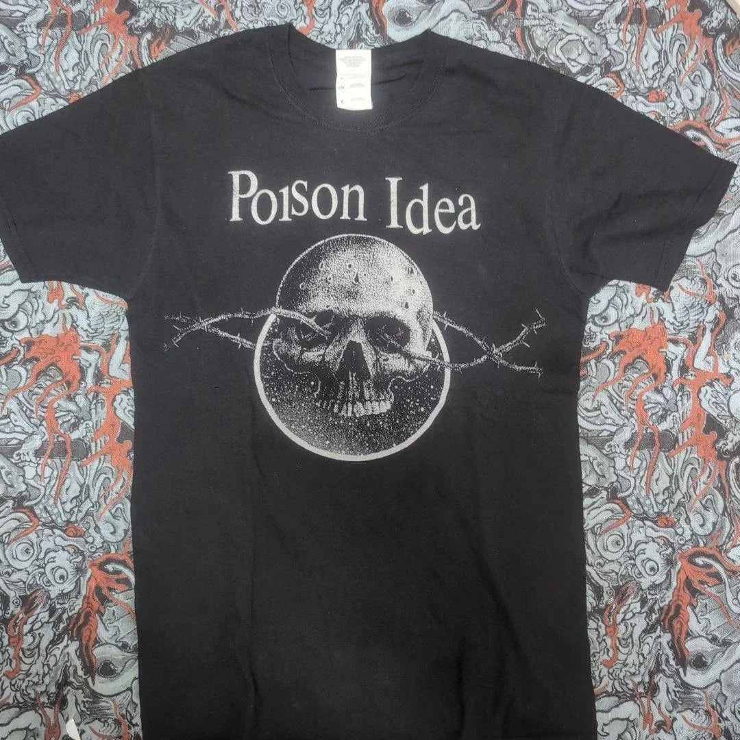 Poison Idea 90s black T shirt Reprint short sleeve Unisex tee Unisex T-shirt, Sweatshirt, Hoodie, Long Sleeve Tee - T-Shirt, Sweatshirt, Hoodie