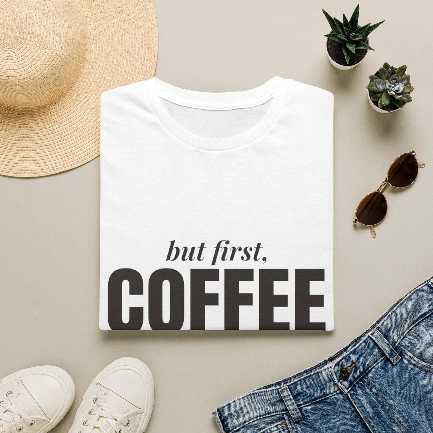 But first Coffee T-Shirt Women Funny Slogan Retro Tee Gift Unisex T-shirt, Sweatshirt, Hoodie, Long Sleeve Tee - T-Shirt, Sweatshirt, Hoodie