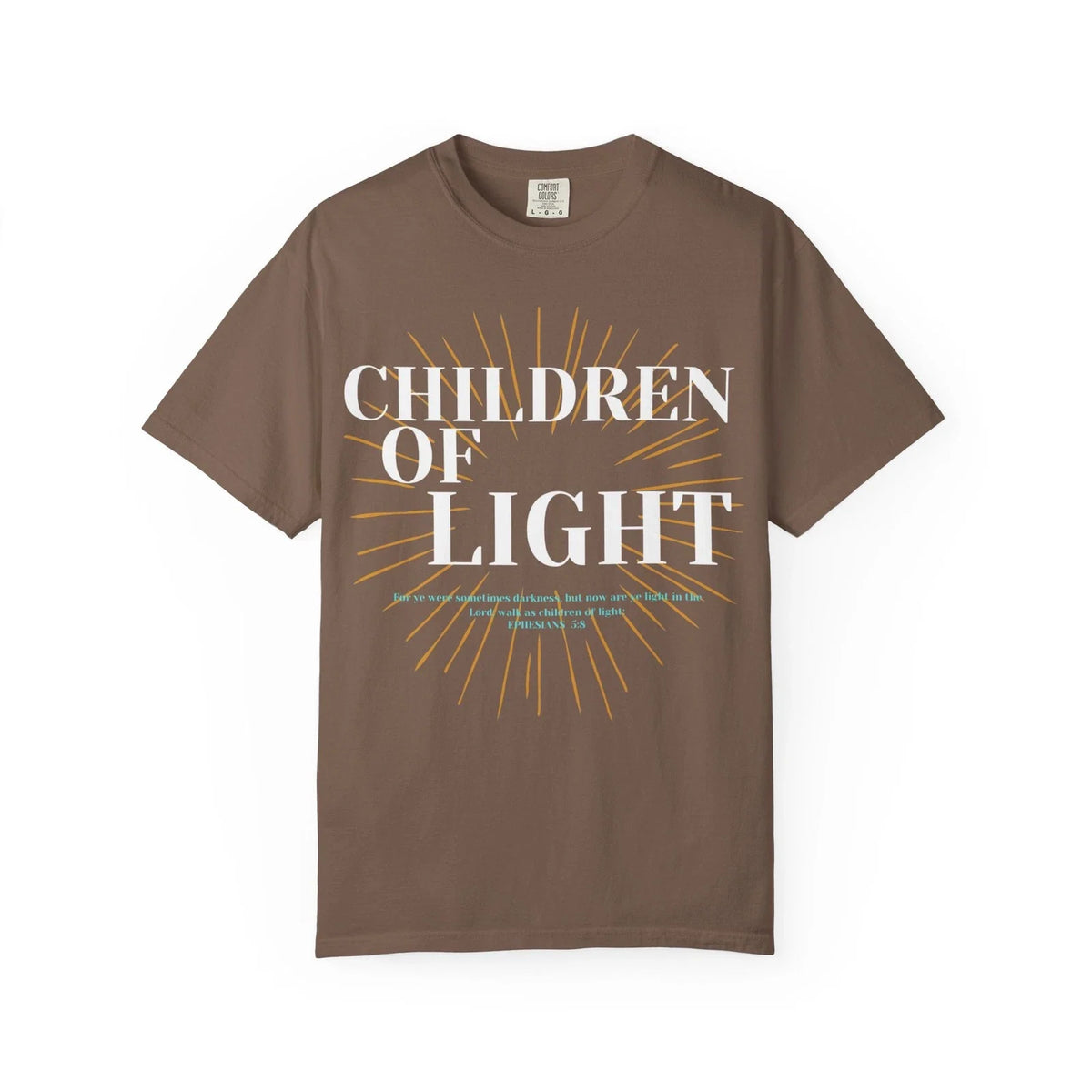 Children of Light Christian for Men Ephesians Bible - Adult & Kids T-Shirts, Sweatshirts & Hoodies apparel design preview 1