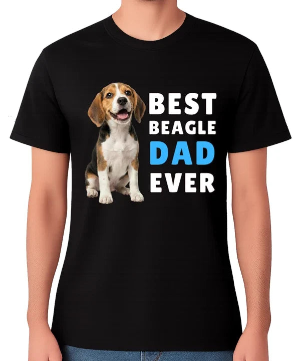 Best Beagle Dad Ever T-Shirt Cute Hunting Dog Lover Father Mens Tee Unisex T-shirt, Sweatshirt, Hoodie, Long Sleeve Tee - T-Shirt, Sweatshirt, Hoodie