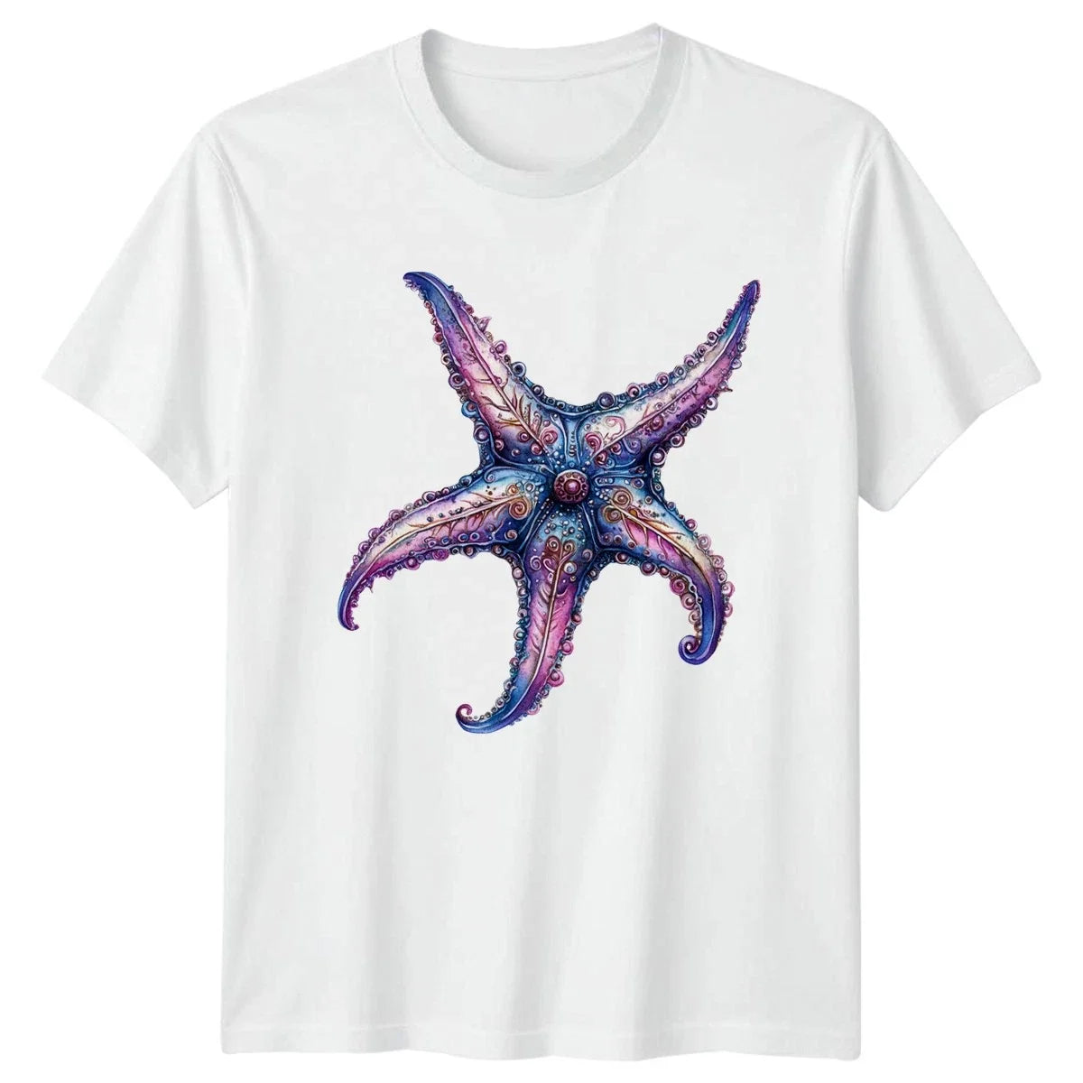Gothic Starfish T-Shirt Oceanic Sea Life Gift For Him And Her Unisex T-shirt, Sweatshirt, Hoodie, Long Sleeve Tee - T-Shirt, Sweatshirt, Hoodie