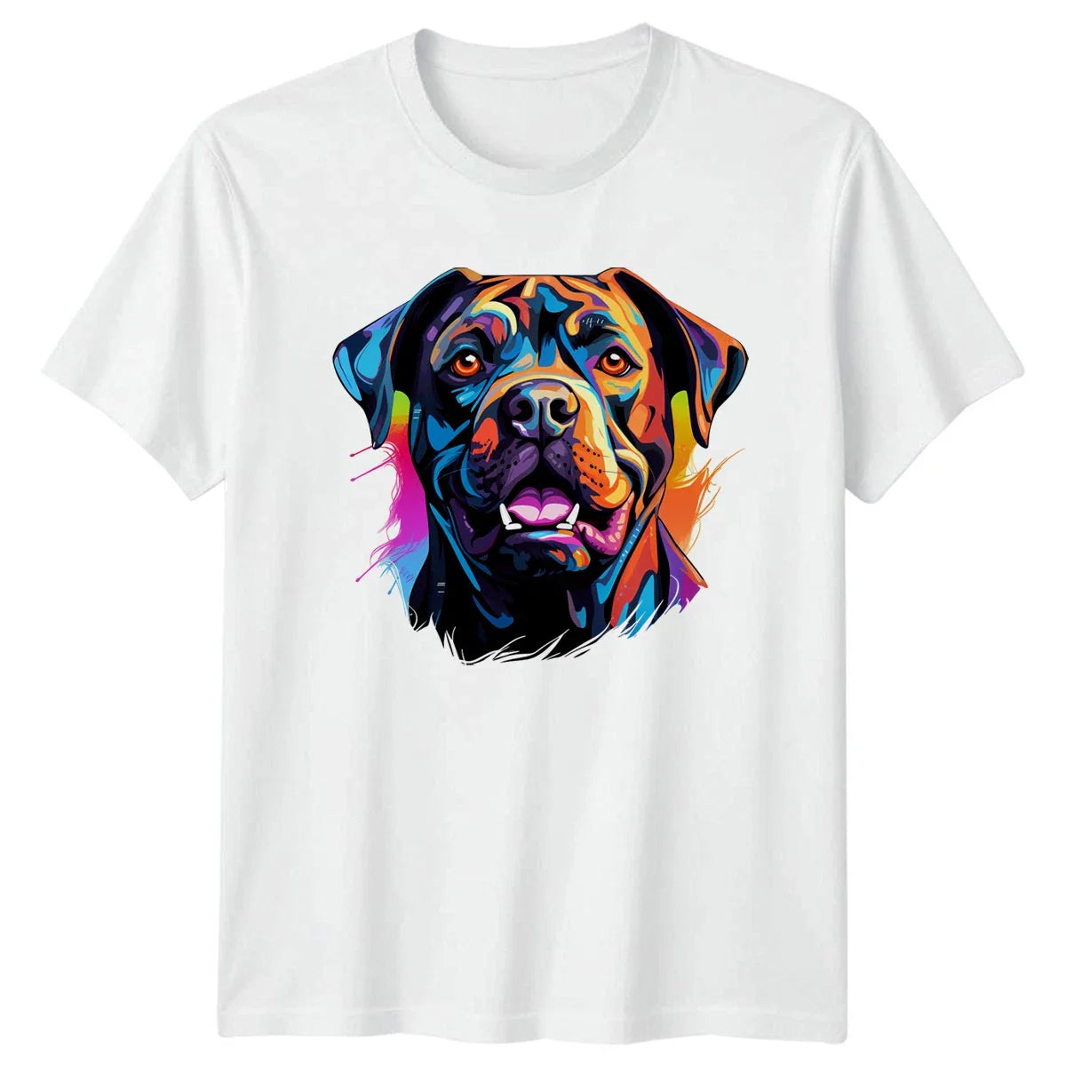 Colorful Rottweiler Face T-Shirt Rottweiler Dogs Gift For Him And Her Unisex T-shirt, Sweatshirt, Hoodie, Long Sleeve Tee - T-Shirt, Sweatshirt, Hoodie
