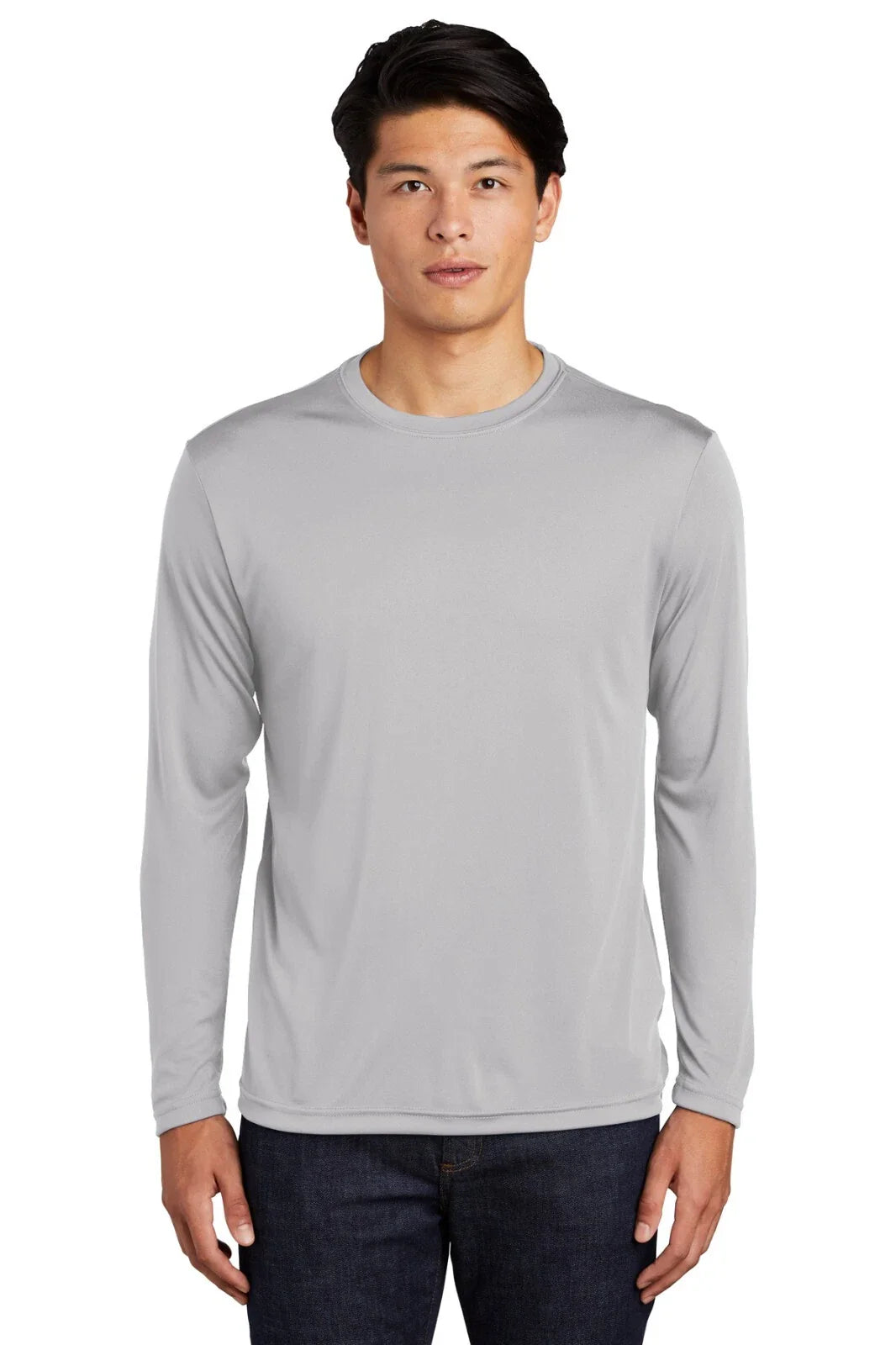 MEN'S MOISTURE WICKING Dri fit Long Sleeve SPORT-TEK T-shirt  ST350LS Unisex T-shirt, Sweatshirt, Hoodie, Long Sleeve Tee - T-Shirt, Sweatshirt, Hoodie