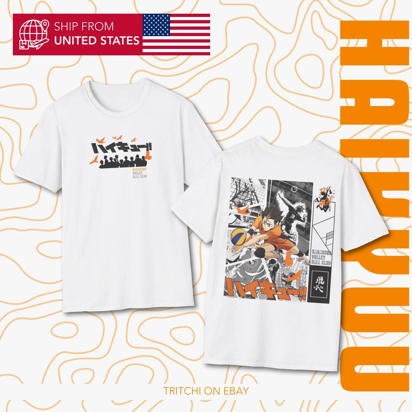 Haikyuu Volleyball Tee Crewneck Anime T Shirt Streetwear Style Unisex T-shirt, Sweatshirt, Hoodie, Long Sleeve Tee - T-Shirt, Sweatshirt, Hoodie