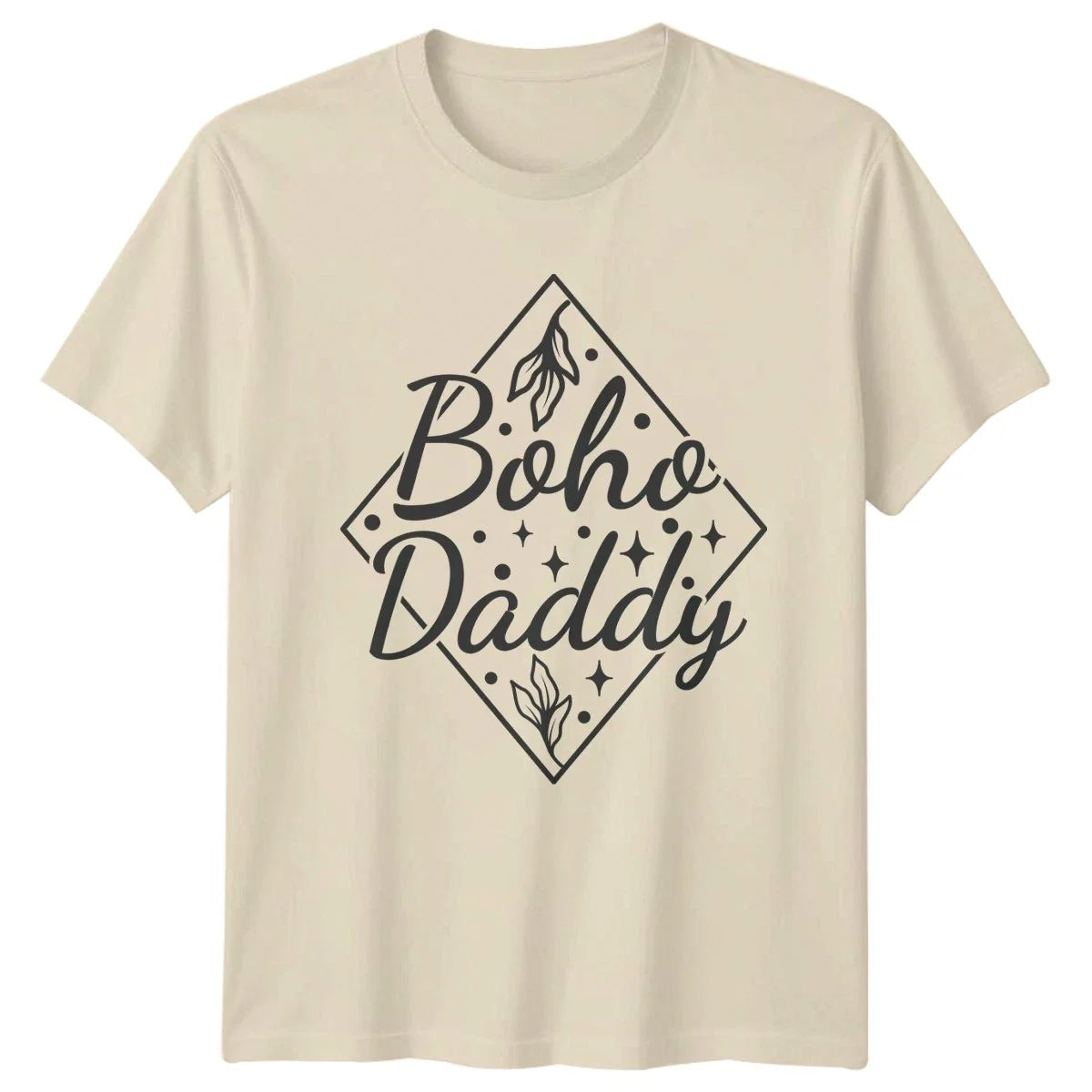 Boho Daddy Mens T-Shirt Bohemian Hippie Fathers Day Gift For Him Unisex T-shirt, Sweatshirt, Hoodie, Long Sleeve Tee - T-Shirt, Sweatshirt, Hoodie