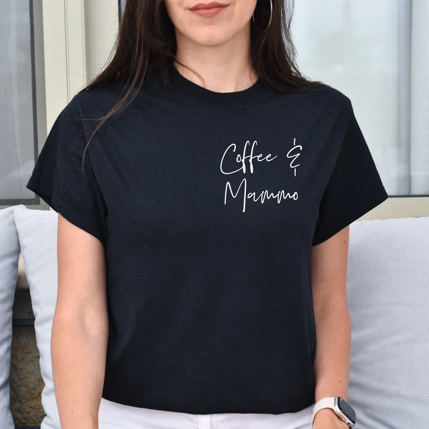 Coffee and mammo pocket Unisex T-shirt Mammo tech tee Black Navy Dark Heather Unisex T-shirt, Sweatshirt, Hoodie, Long Sleeve Tee - T-Shirt, Sweatshirt, Hoodie