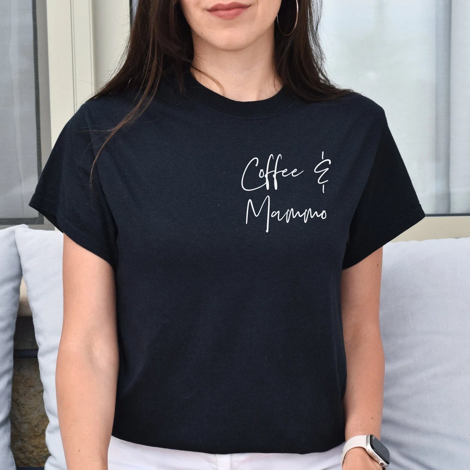Coffee and mammo pocket Unisex T-shirt Mammo tech tee Black Navy Dark Heather Unisex T-shirt, Sweatshirt, Hoodie, Long Sleeve Tee - T-Shirt, Sweatshirt, Hoodie