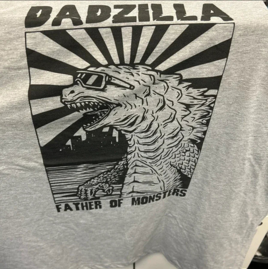 Dadzilla T-Shirt Father Day Gifts for Dad Funny Papa Tshirt Cool Daddy Dinosaur Unisex T-shirt, Sweatshirt, Hoodie, Long Sleeve Tee - T-Shirt, Sweatshirt, Hoodie