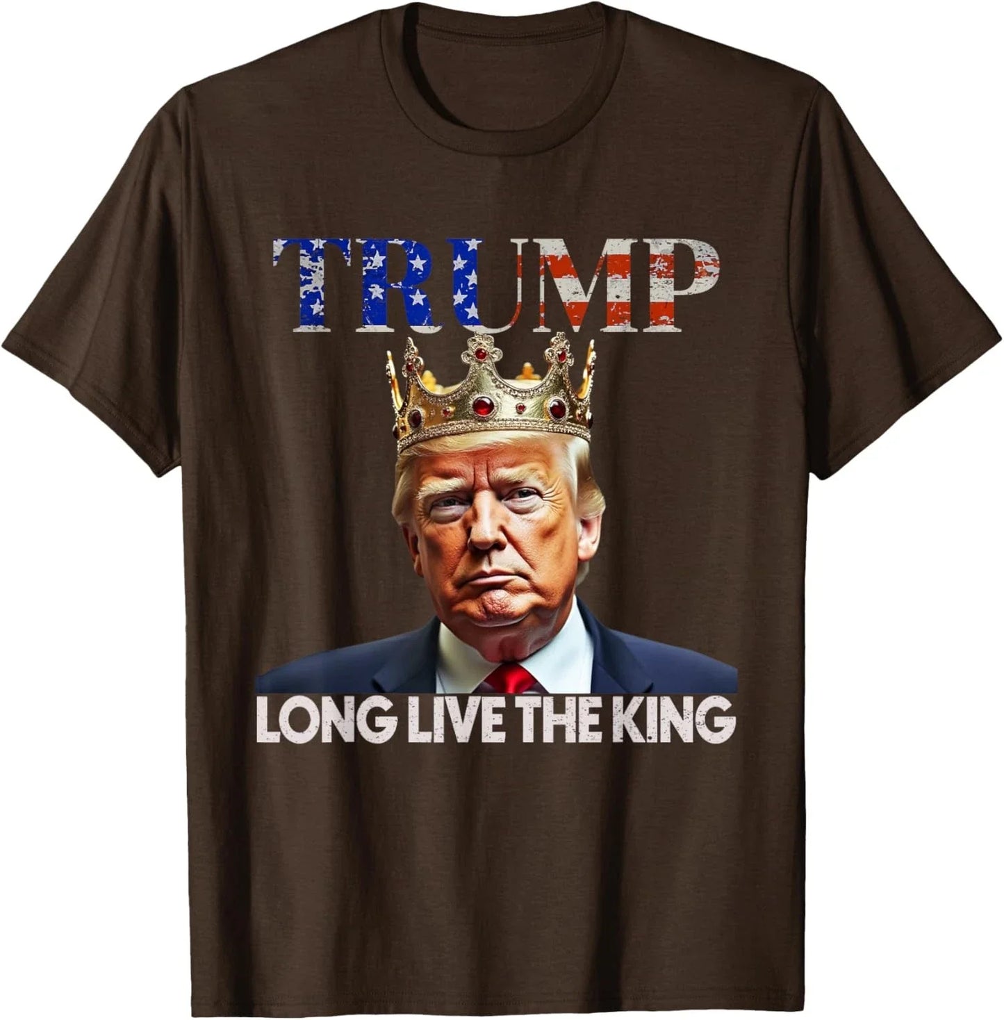 Long Live The King Vintage Retro Trump-inspired Unisex T-Shirt Unisex T-shirt, Sweatshirt, Hoodie, Long Sleeve Tee - T-Shirt, Sweatshirt, Hoodie