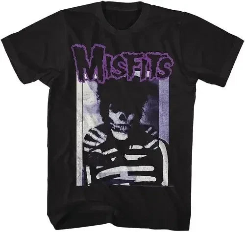 Misfits Cotton Graphic T Shirt Mens Skull Punk Rock Band Tee Y2K Grunge S-4XL Unisex T-shirt, Sweatshirt, Hoodie, Long Sleeve Tee - T-Shirt, Sweatshirt, Hoodie