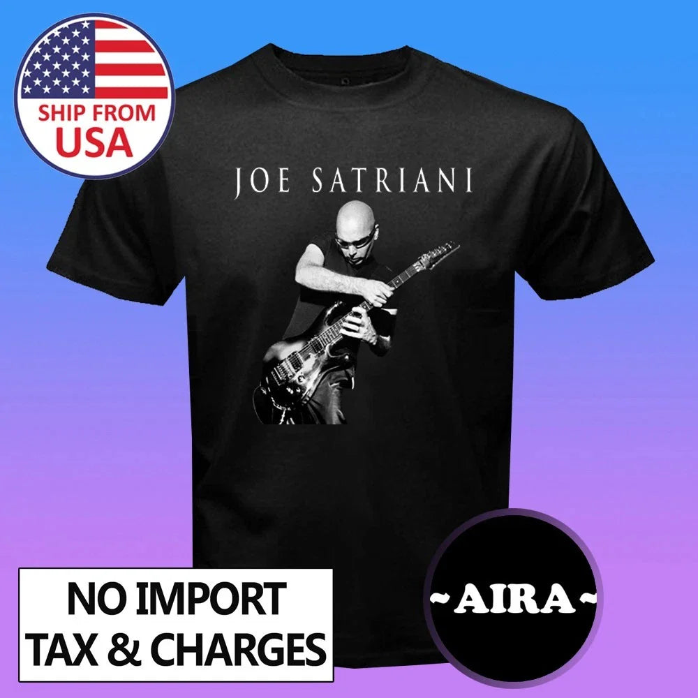 Joe Satriani Men's Black Size S-5XL Unisex T-shirt, Sweatshirt, Hoodie, Long Sleeve Tee - T-Shirt, Sweatshirt, Hoodie