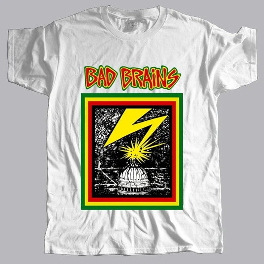 BAD BRAINS 1980s PUNK HARDCORE T-SHIRT M-3XL Unisex T-shirt, Sweatshirt, Hoodie, Long Sleeve Tee - T-Shirt, Sweatshirt, Hoodie