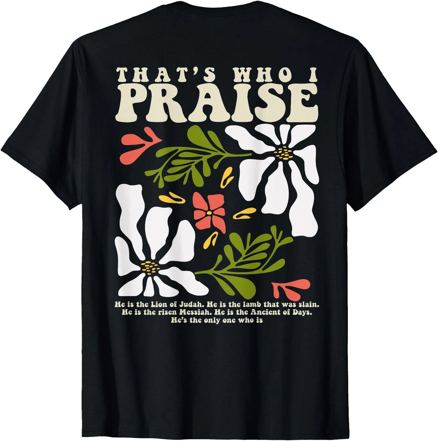 Brandon That's Who I Praise Jesus Christian Lake Merch T-Shirt Unisex T-shirt, Sweatshirt, Hoodie, Long Sleeve Tee - T-Shirt, Sweatshirt, Hoodie