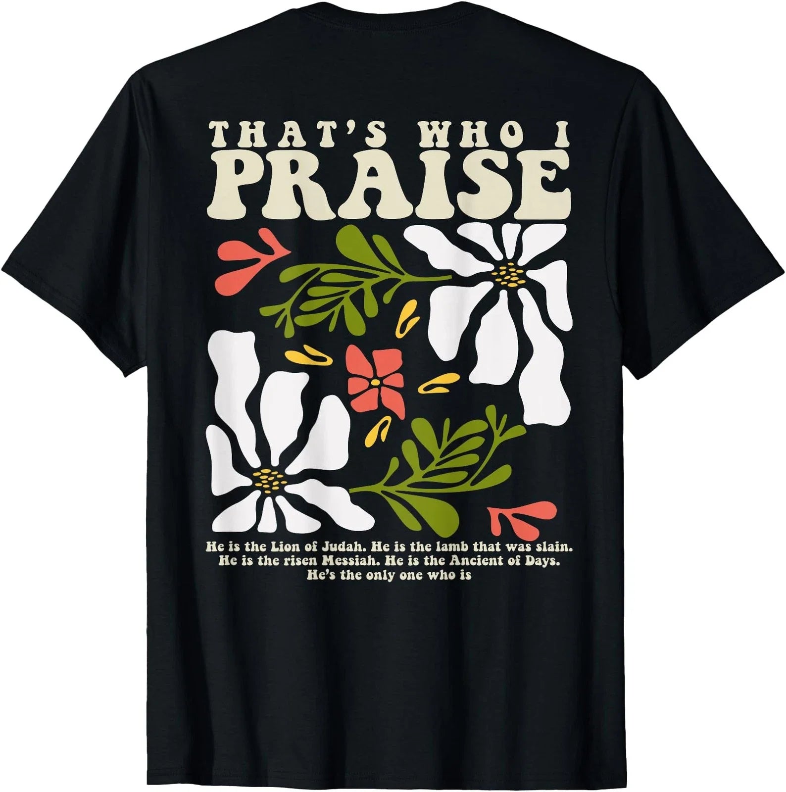 Brandon That's Who I Praise Jesus Christian Lake Merch T-Shirt Unisex T-shirt, Sweatshirt, Hoodie, Long Sleeve Tee - T-Shirt, Sweatshirt, Hoodie