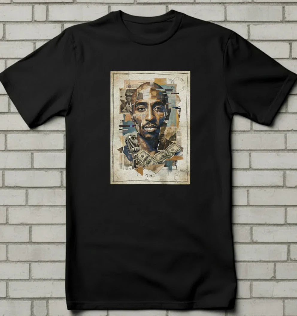 TUPAC CUSTOM DESIGN - T-Shirt Size S-5X Unisex T-shirt, Sweatshirt, Hoodie, Long Sleeve Tee - T-Shirt, Sweatshirt, Hoodie