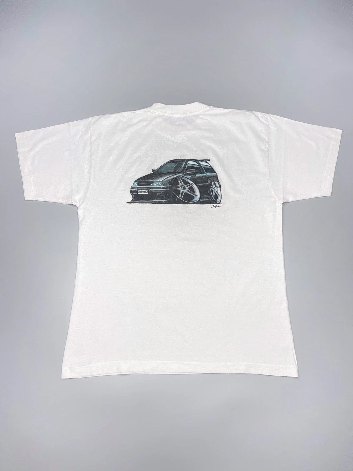 Vintage 2003 Car Y2k T Shirt White Mens Size XL Unisex T-shirt, Sweatshirt, Hoodie, Long Sleeve Tee - T-Shirt, Sweatshirt, Hoodie