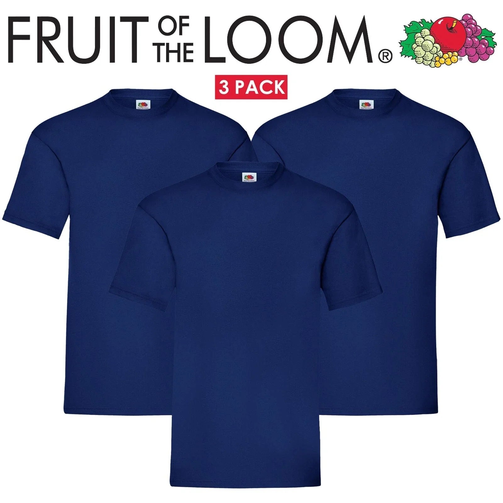 Fruit Of The Loom Mens Womens T Shirts 100% Cotton Plain Short Sleeve Tee Shirt Unisex T-shirt, Sweatshirt, Hoodie, Long Sleeve Tee - T-Shirt, Sweatshirt, Hoodie