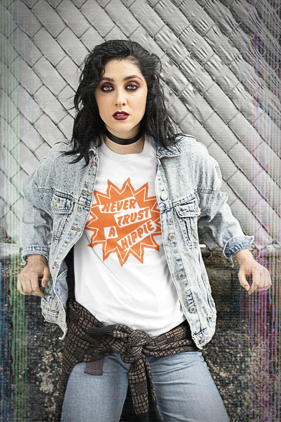Never Trust A Hippie Punk Sex Pistols T-shirt Unisex T-shirt, Sweatshirt, Hoodie, Long Sleeve Tee - T-Shirt, Sweatshirt, Hoodie
