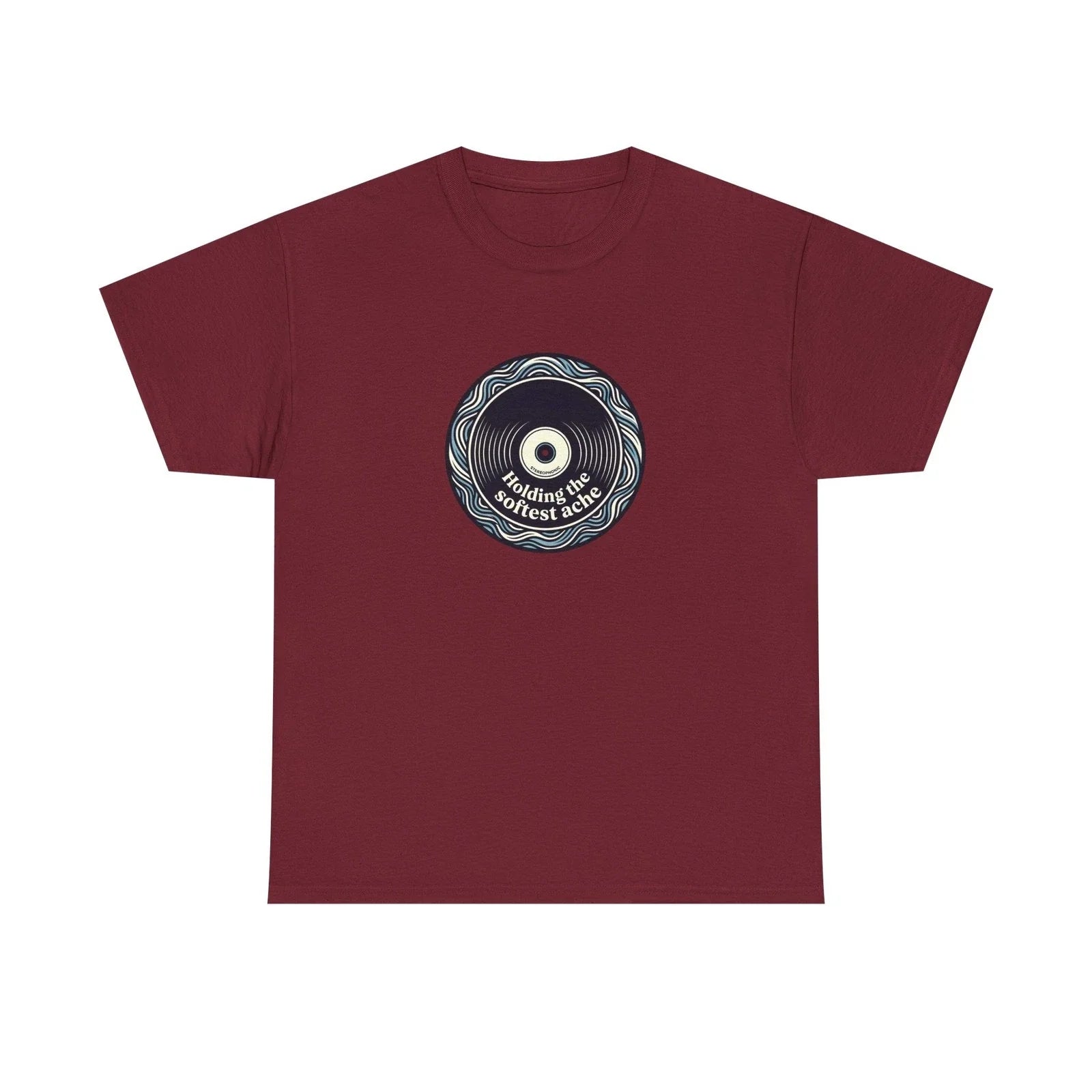 Holding The Softest Ache T-shirt Vinyl Graphic Tee Retro Indie Aesthetic Music Unisex T-shirt, Sweatshirt, Hoodie, Long Sleeve Tee - T-Shirt, Sweatshirt, Hoodie