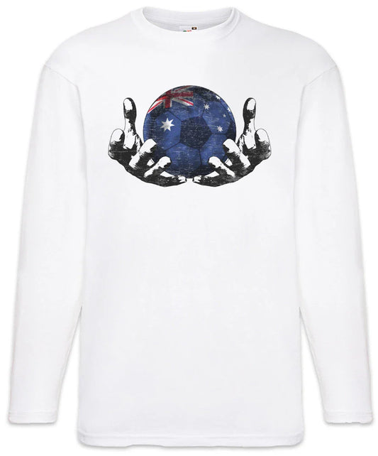 Australia Football Magic Ball Men Long Sleeve T-Shirt australian Soccer Flag Unisex T-shirt, Sweatshirt, Hoodie, Long Sleeve Tee - T-Shirt, Sweatshirt, Hoodie