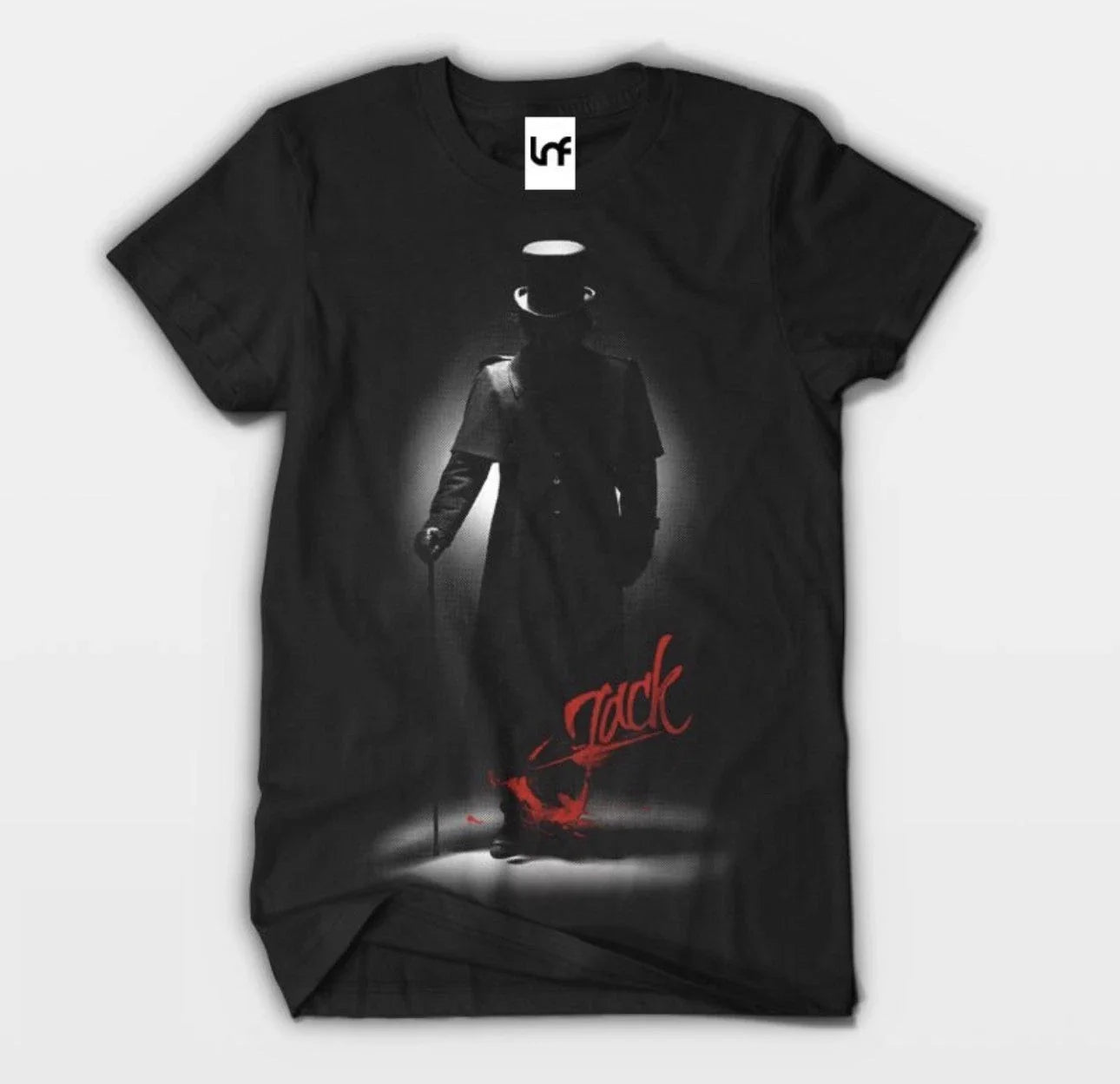 Jack The Ripper Graphic Tee Unisex Black T-Shirt (SB038) Unisex T-shirt, Sweatshirt, Hoodie, Long Sleeve Tee - T-Shirt, Sweatshirt, Hoodie