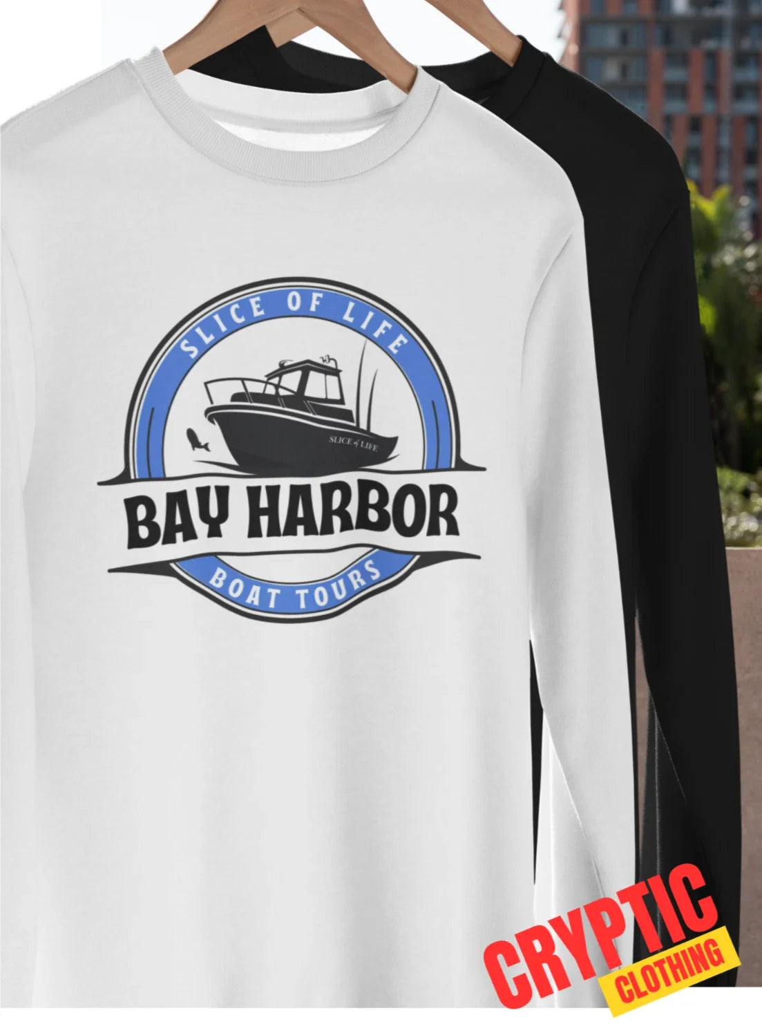 BAY HARBOR Boat Trips T SHIRT Funny Slice of Life Dexter Boating Parody Joke TEE Unisex T-shirt, Sweatshirt, Hoodie, Long Sleeve Tee - T-Shirt, Sweatshirt, Hoodie