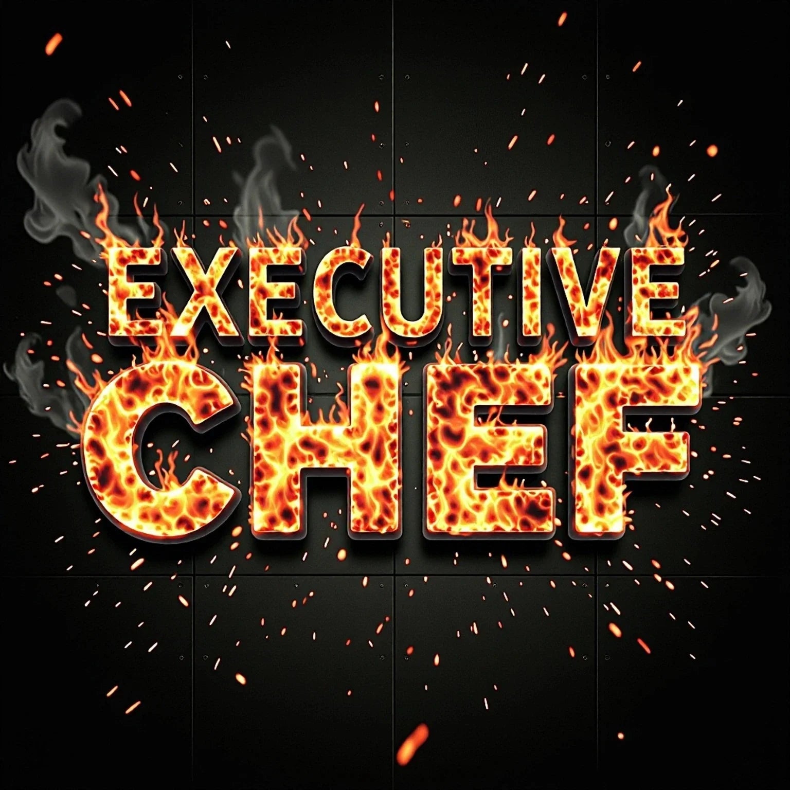 EXECUTIVE CHEF T-Shirt | Fiery Culinary Leader Brigade Chief Tee Unisex T-shirt, Sweatshirt, Hoodie, Long Sleeve Tee - T-Shirt, Sweatshirt, Hoodie