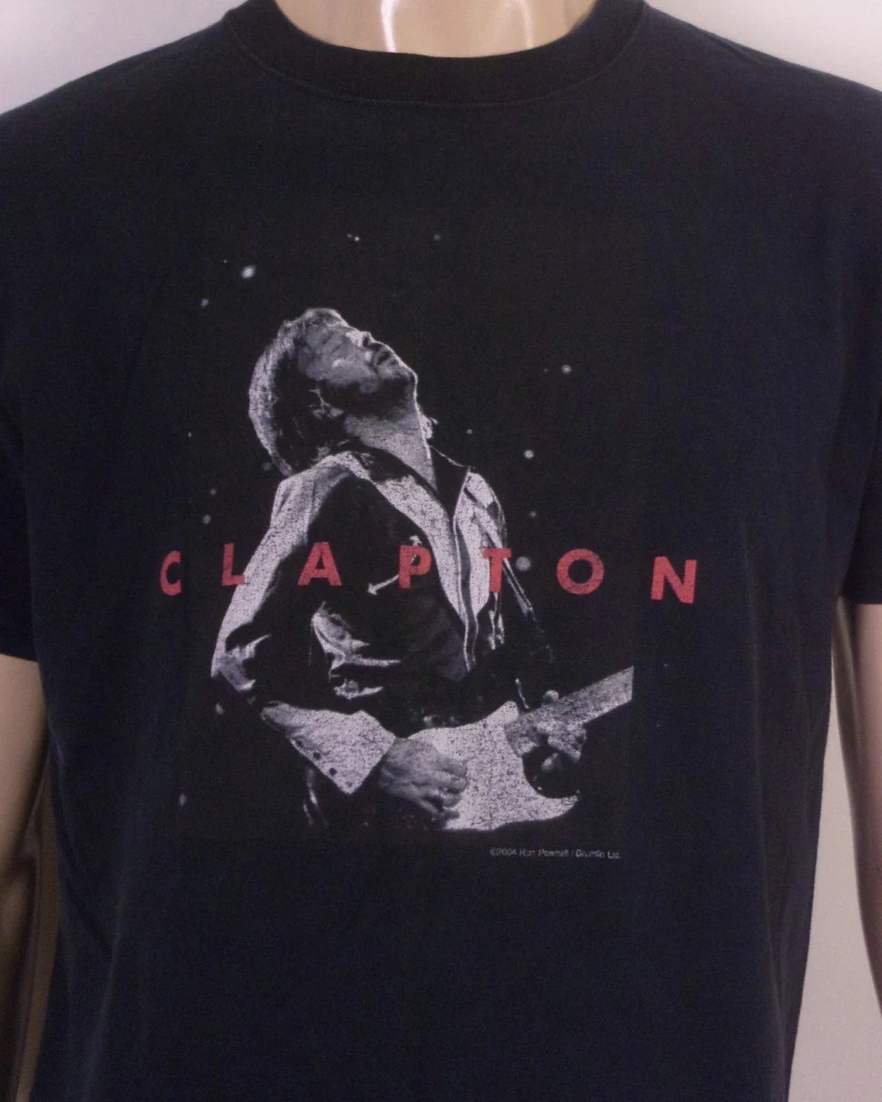 vintage 00s Y2K EC Eric Claption 2004 Tour T-Shirt Concert 2 Sided SZ L Unisex T-shirt, Sweatshirt, Hoodie, Long Sleeve Tee - T-Shirt, Sweatshirt, Hoodie