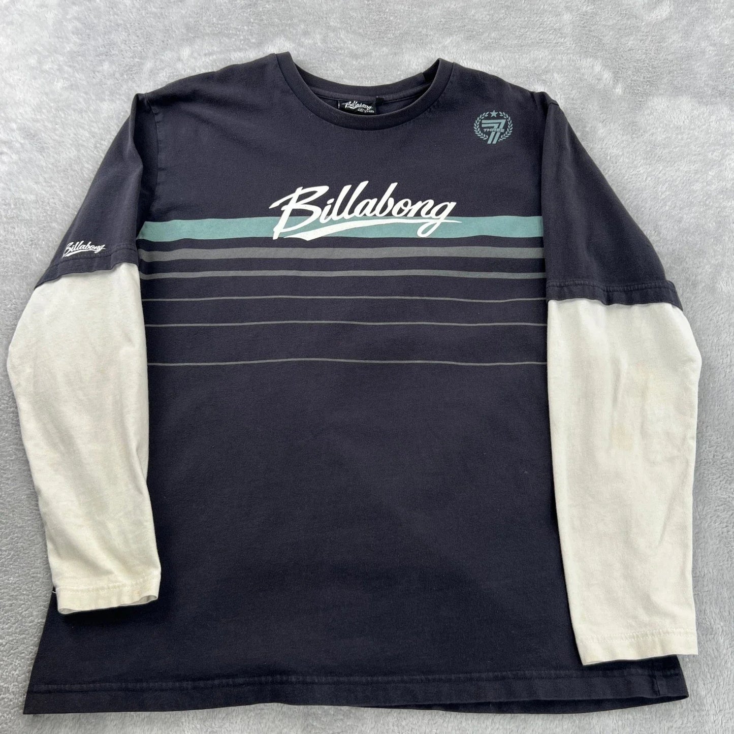 Billabong Y2K Graphic Long Sleeve T-Shirt XL Black Men Vintage Surf Skate Retro Unisex T-shirt, Sweatshirt, Hoodie, Long Sleeve Tee - T-Shirt, Sweatshirt, Hoodie