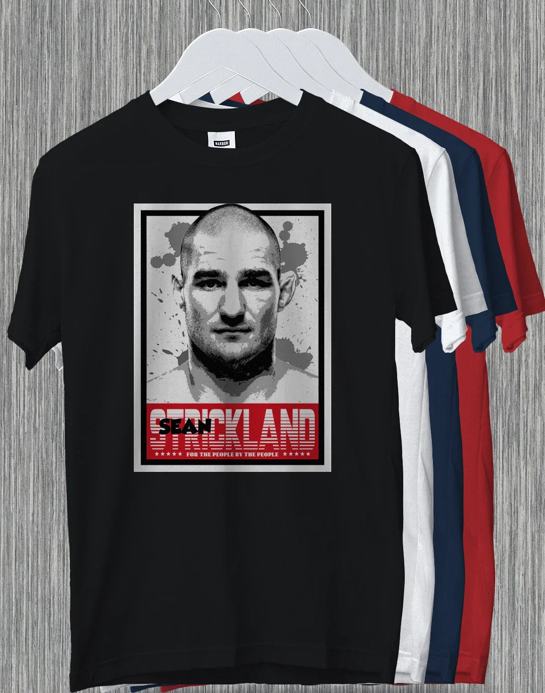 Sean Strickland For The People by The People MMA Fighter Funny Gift T-Shirt Unisex T-shirt, Sweatshirt, Hoodie, Long Sleeve Tee - T-Shirt, Sweatshirt, Hoodie