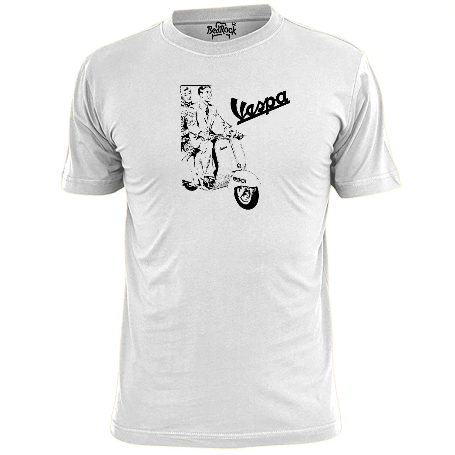 Mens Vespa Scooter Poster (V1) T Shirt Mod Weller Jam Scooter Boy Girl Unisex T-shirt, Sweatshirt, Hoodie, Long Sleeve Tee - T-Shirt, Sweatshirt, Hoodie