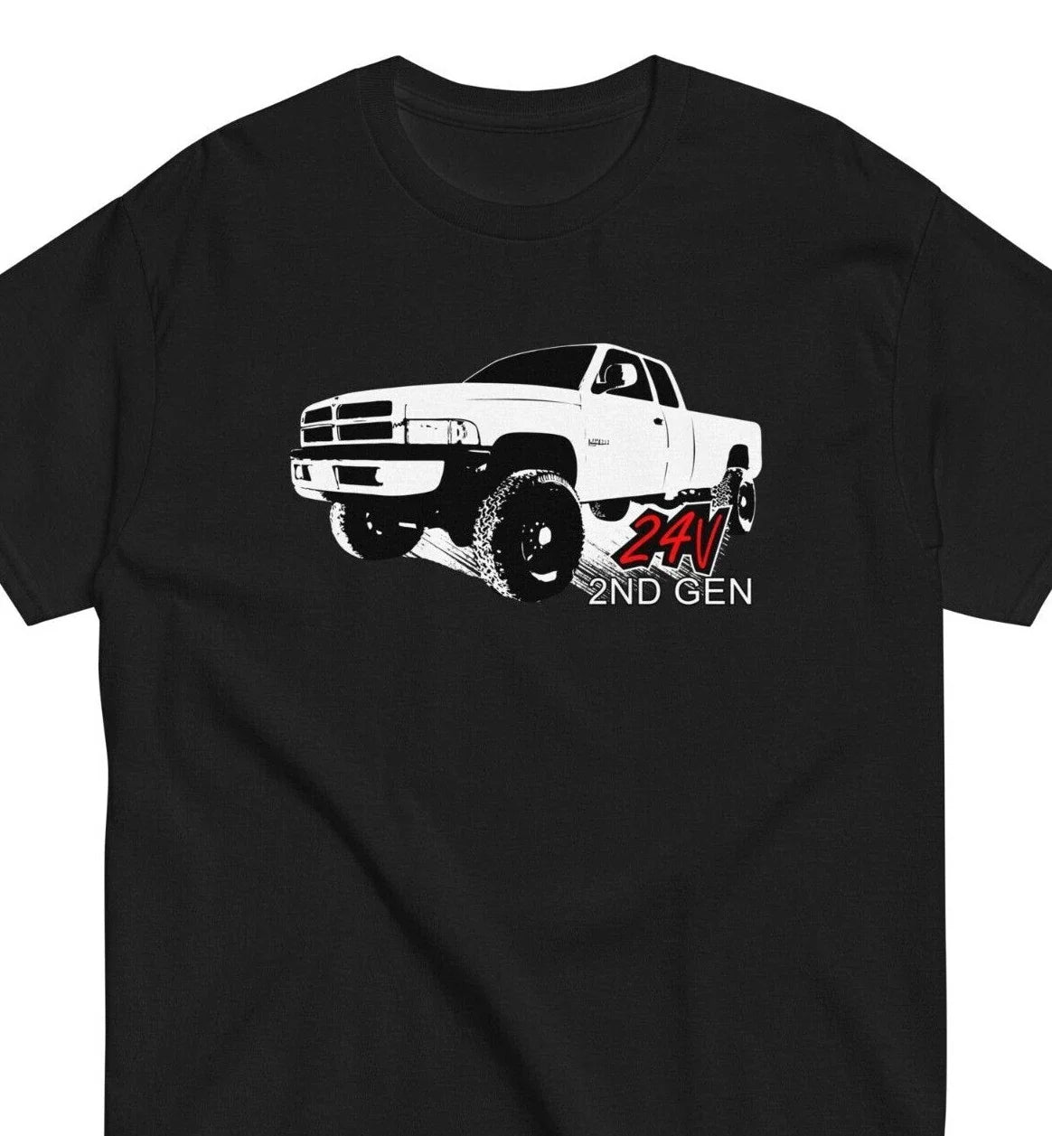 24v 5.9 Second Gen T-Shirt 24 Valve 5.9 1998-2002 Diesel Truck Graphic Tee Shirt Unisex T-shirt, Sweatshirt, Hoodie, Long Sleeve Tee - T-Shirt, Sweatshirt, Hoodie