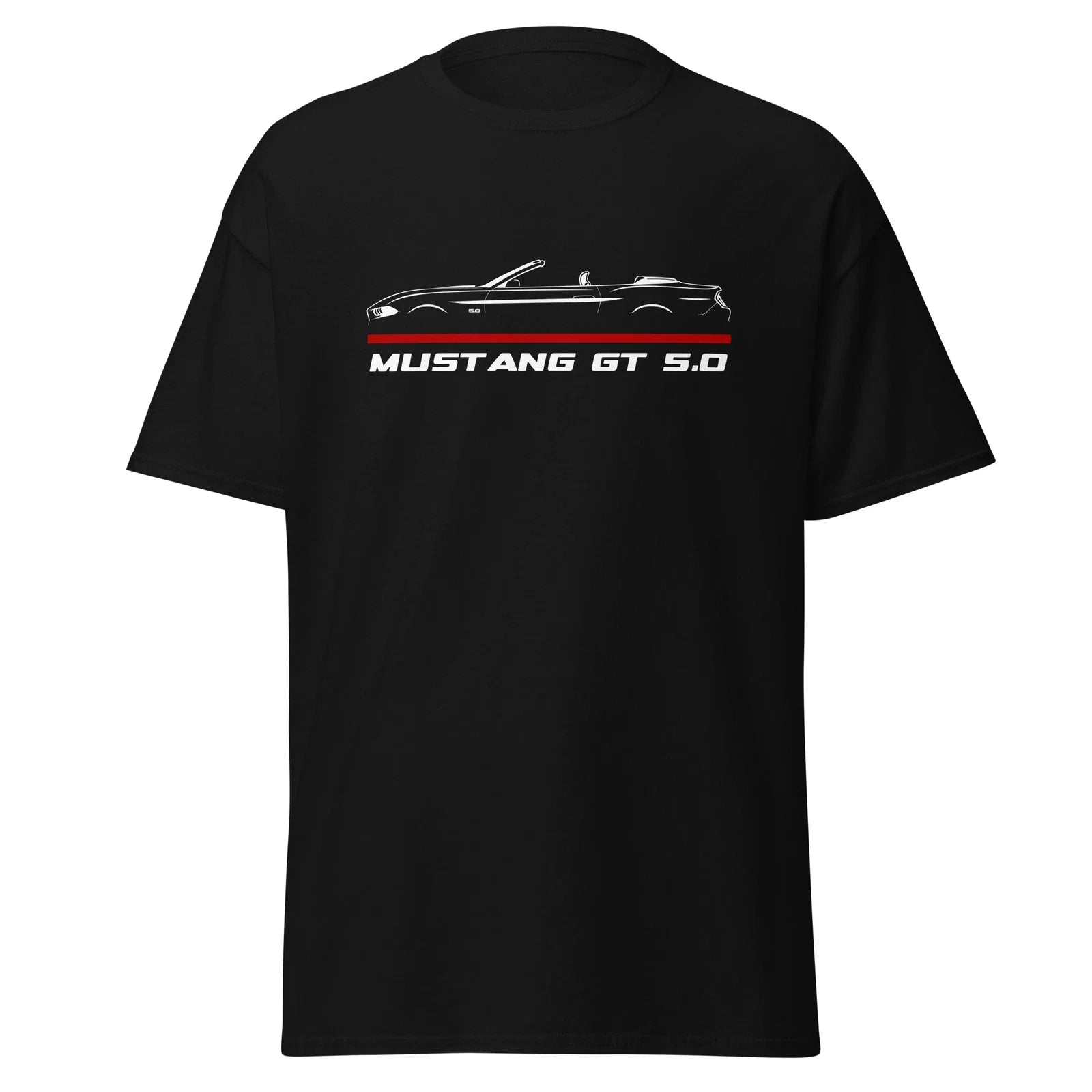 Premium T-Shirt For Ford Mustang GT Convertible 2019 Car Birthday Gift Unisex T-shirt, Sweatshirt, Hoodie, Long Sleeve Tee - T-Shirt, Sweatshirt, Hoodie
