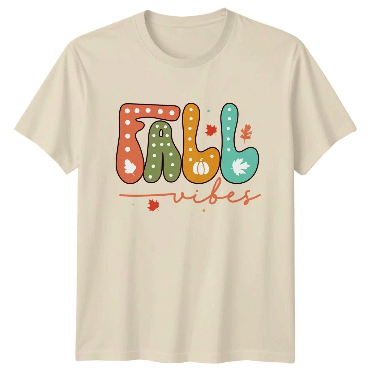 Fall Vibes Womens T-Shirt Thanksgiving Autumn Thanksgiving Gift For Her Unisex T-shirt, Sweatshirt, Hoodie, Long Sleeve Tee - T-Shirt, Sweatshirt, Hoodie