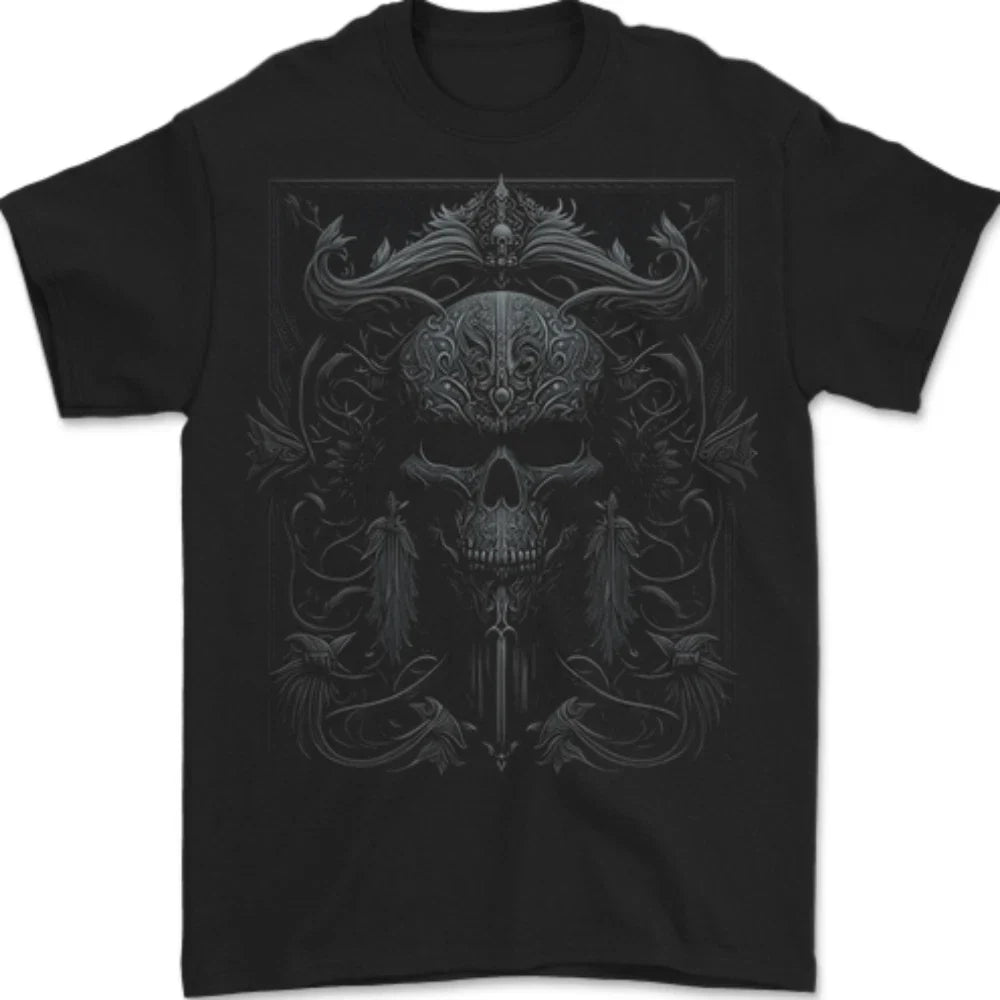 Symbol of Death Gothic Goth Heavy Metal Music Mens T-Shirt 100% Cotton Unisex T-shirt, Sweatshirt, Hoodie, Long Sleeve Tee - T-Shirt, Sweatshirt, Hoodie