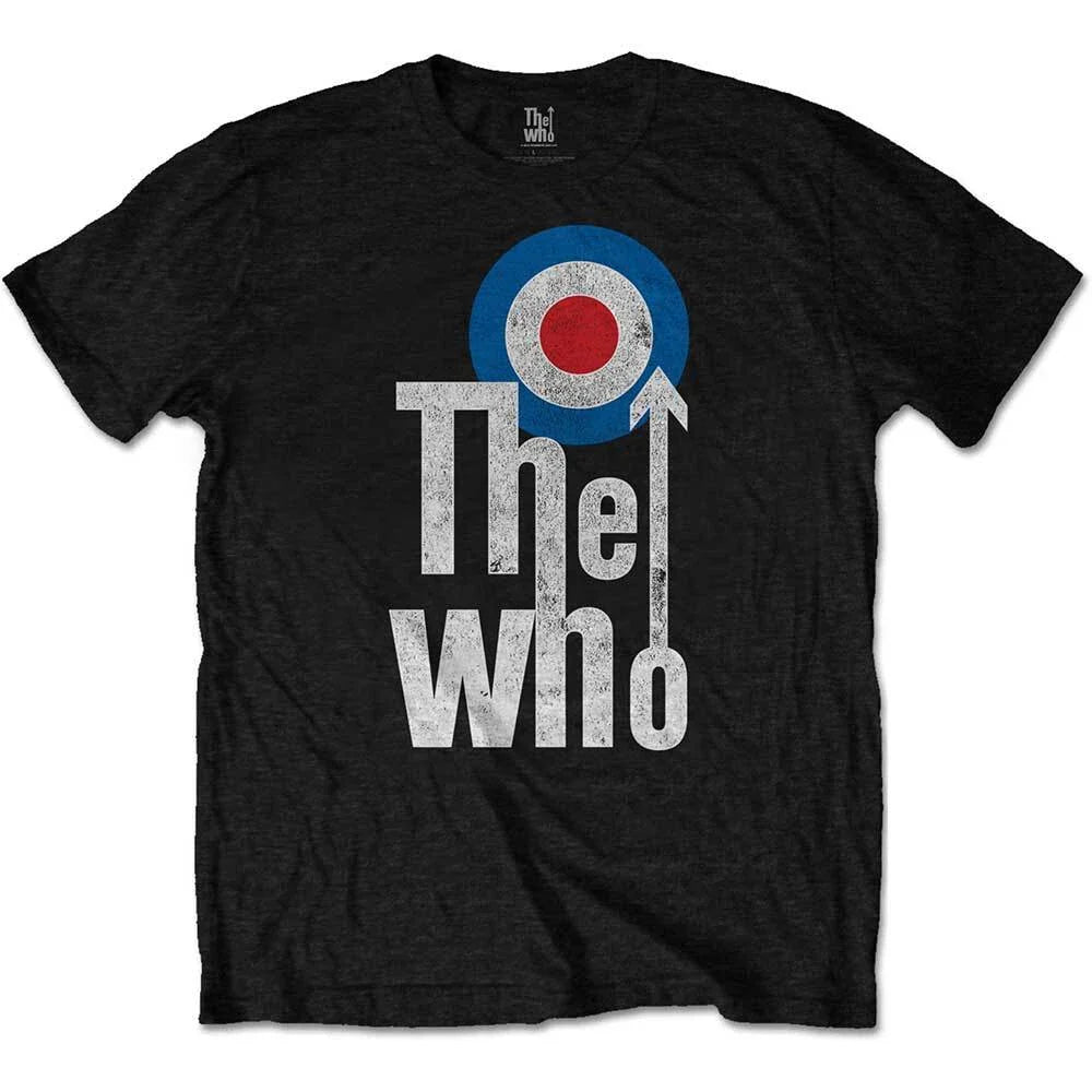 The Who T-Shirt Elevated Target Band Official Black New Unisex T-shirt, Sweatshirt, Hoodie, Long Sleeve Tee - T-Shirt, Sweatshirt, Hoodie