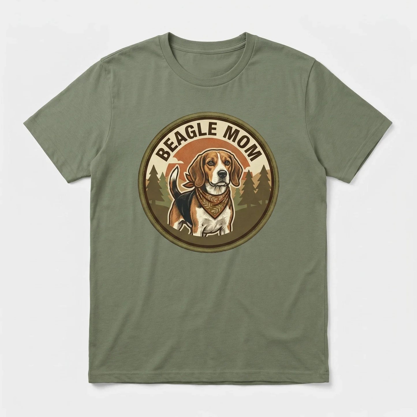Beagle Mom T-Shirt Beagle Dog Gift Women Graphic Tee Mothers Day Vintage Cute Unisex T-shirt, Sweatshirt, Hoodie, Long Sleeve Tee - T-Shirt, Sweatshirt, Hoodie