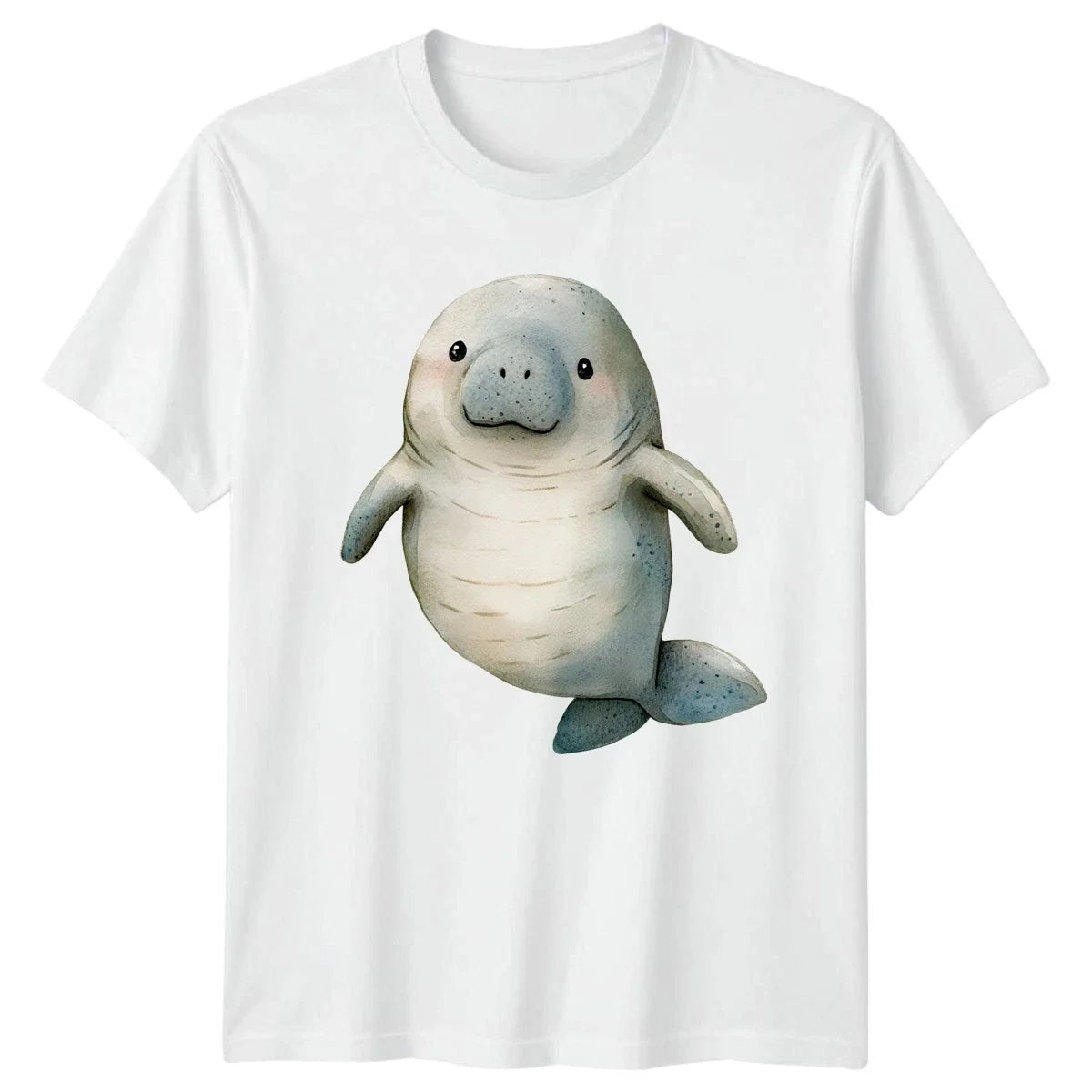 Cute Manatee T-Shirt Marine Animal Ocean Gift For Him And Her Unisex T-shirt, Sweatshirt, Hoodie, Long Sleeve Tee - T-Shirt, Sweatshirt, Hoodie
